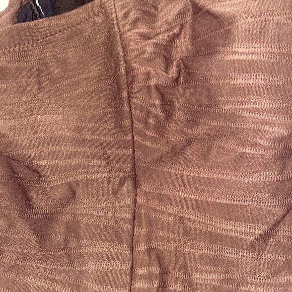 Gottex one piece dark brown ruched strapless swim suit. Padded cups. Size 6. - Picture 6 of 9